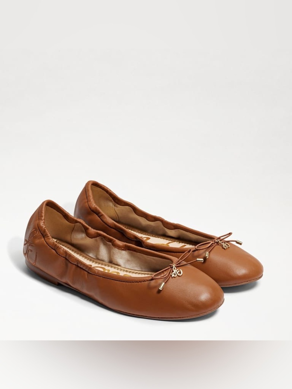 Sam Edelman Felicia Ballet Flats in Saddle Leather sz 6
